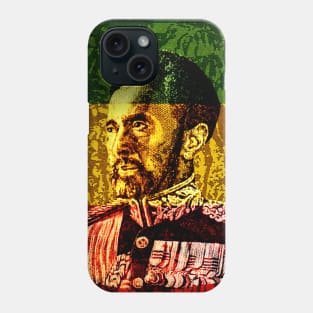 Haile Selassie Lion of Judah Emperor of Ethiopia Phone Case