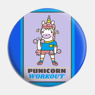 PUNICORN UNICORN WORKOUT Pin