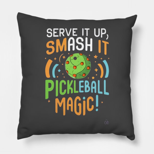 Pickleball Magic Pillow by masksutopia