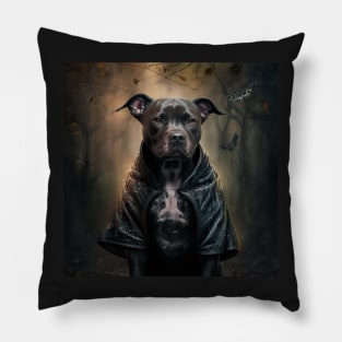 Mysterious Staffy Pillow