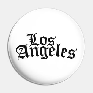 Los Angeles LA City - California Script Pin