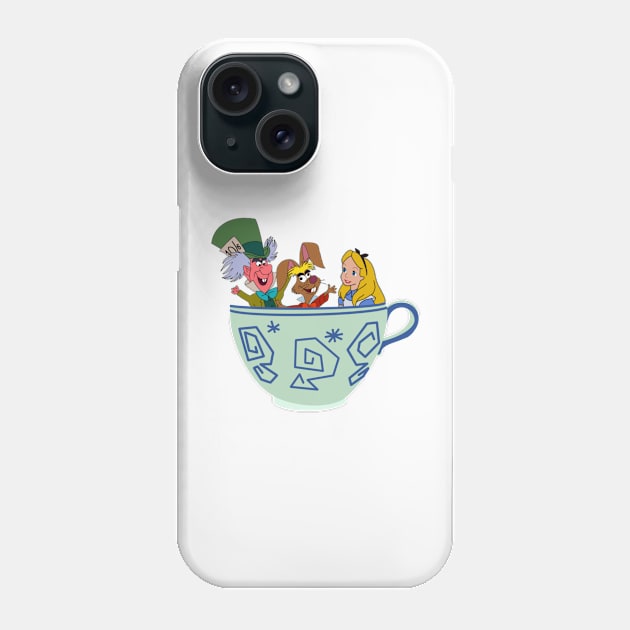 Alice in wonderland Phone Case by Hundred Acre Woods Designs