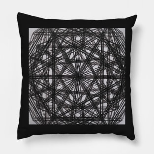 Gmtrn wireframe Pillow