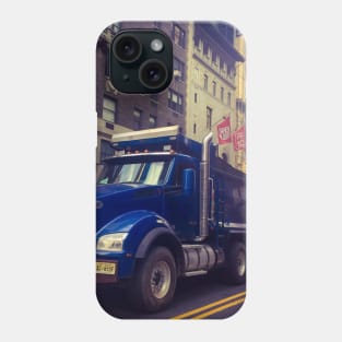 Truck Midtown City Street Manhattan NYC Phone Case