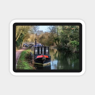 Boats On The Kennet and Avon Magnet