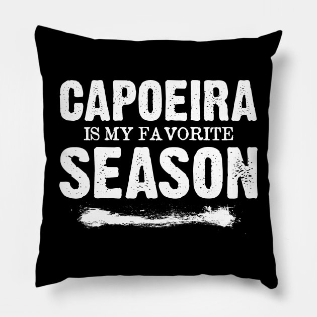 Capoeira Music Capoeira Season Gift Ginga Pillow by sBag-Designs