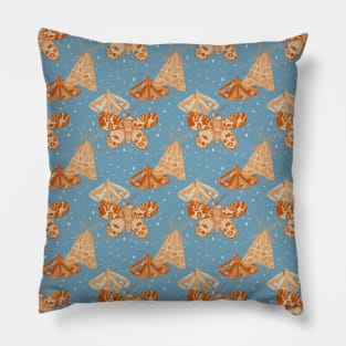 night butterflies pattern Pillow