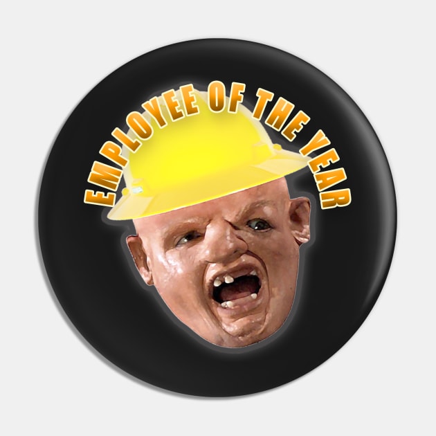 Employee of the year - Sloth Pin by  The best hard hat stickers 