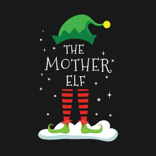 mother elf family matching christmas T-Shirt