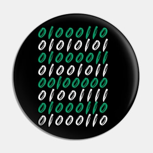 Fuck Off Binary Code Funny Gift Sarcasm Pin