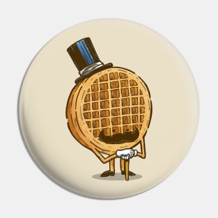 The Fancy Waffle Pin
