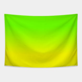 Neon Green and Neon Yellow Ombré  Shade Color Fade Tapestry