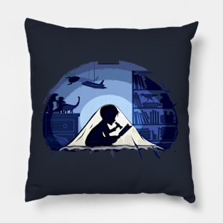 Adventure by Torchlight Pillow