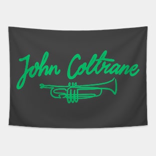 JOHN COLTRANE HAND LETTERING Tapestry