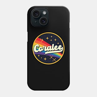 Coralee // Rainbow In Space Vintage Style Phone Case