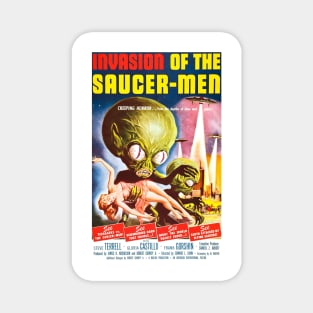 Invasion of The Saucer-Men Magnet