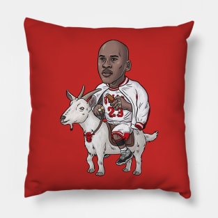 BASKETBALLART - JORDAN GOAT THREEPEET Pillow