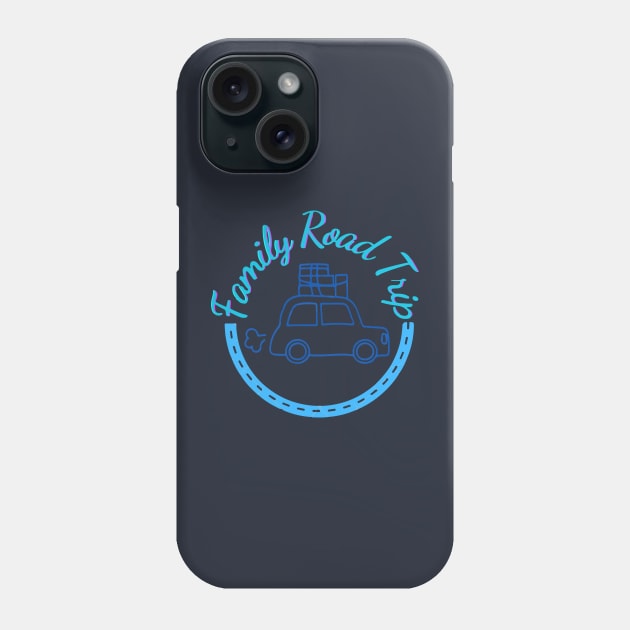 Roadtrip, Family Road trip Vacation Phone Case by Creativoo