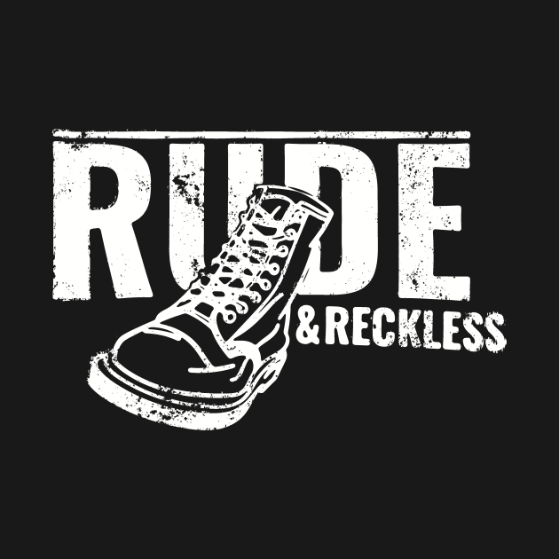 rude and reckless boots by Jomi