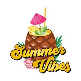 Summer Holiday - Tasty Pineapple Summer Vibes T-Shirt