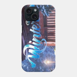 Winter background Phone Case