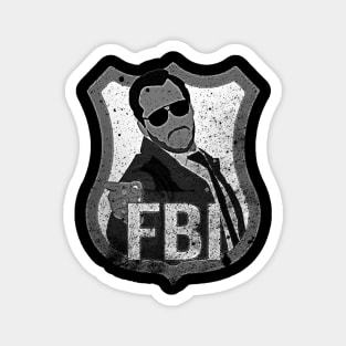 Burt Macklin FBI Agent Magnet