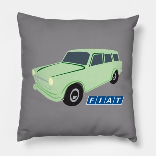 Vintage Fiat Station Wagon Pillow