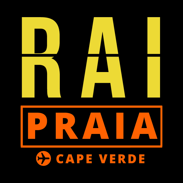 RAI - Praia airport code by Luso Store