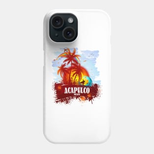 Sunset Beach Acapulco Phone Case