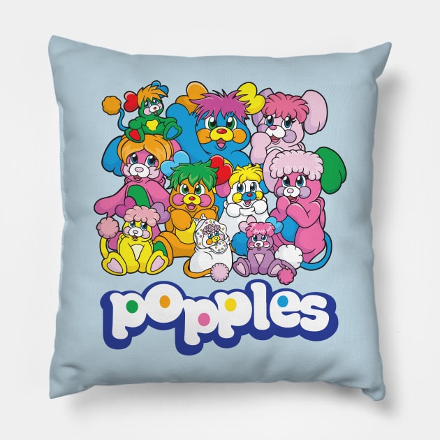 Popples Pillow by Chewbaccadoll