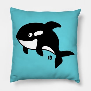 Orca Whale Pillow