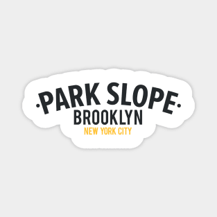 Park Slope Brooklyn NYC Neighborhood Graphic Design Magnet