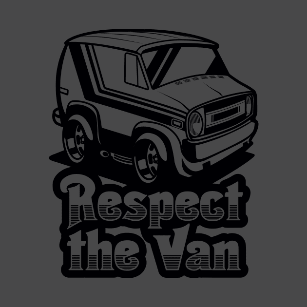 Respect The Van (Ghost) - Ash by jepegdesign
