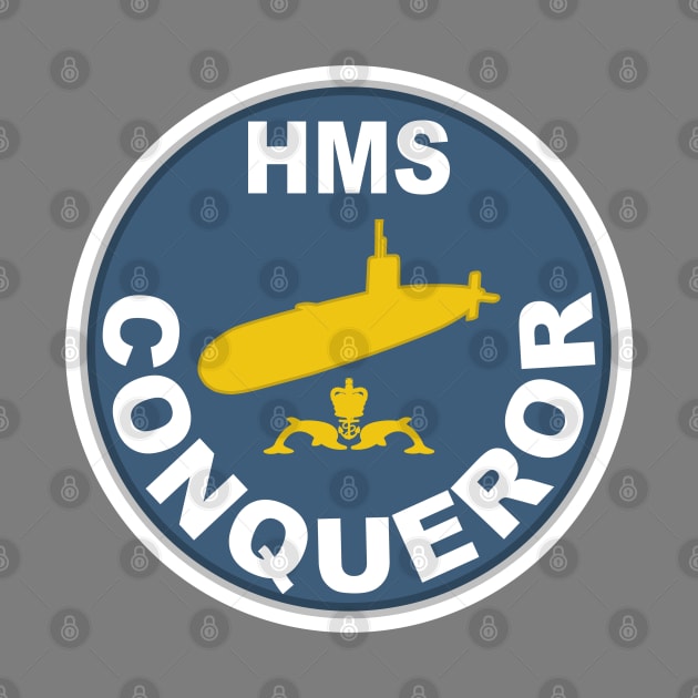 HMS Conqueror by TCP