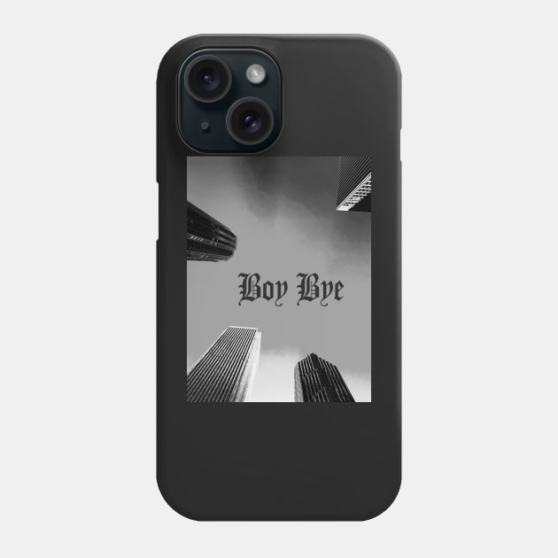 Boy Bye Phone Case by hgrasel