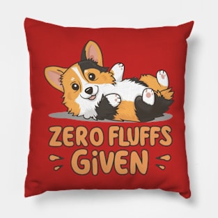 Zero Fluffs Given Pillow