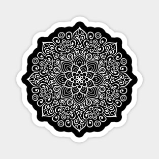 Mandala Art Sacred Geometry Meditation Gift Magnet