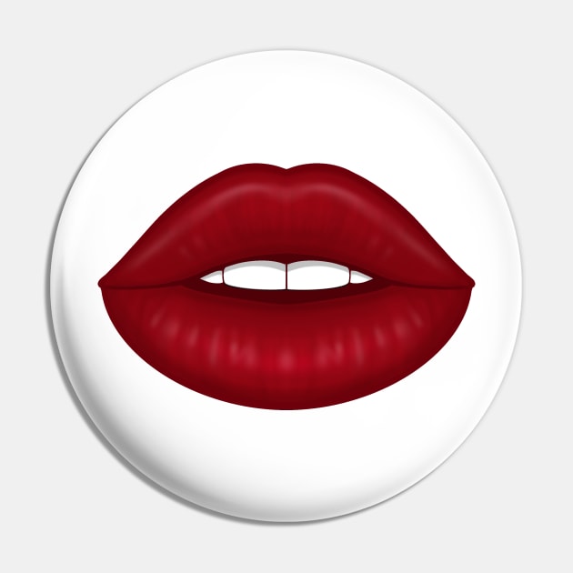 Lips Pin by Ivetastic