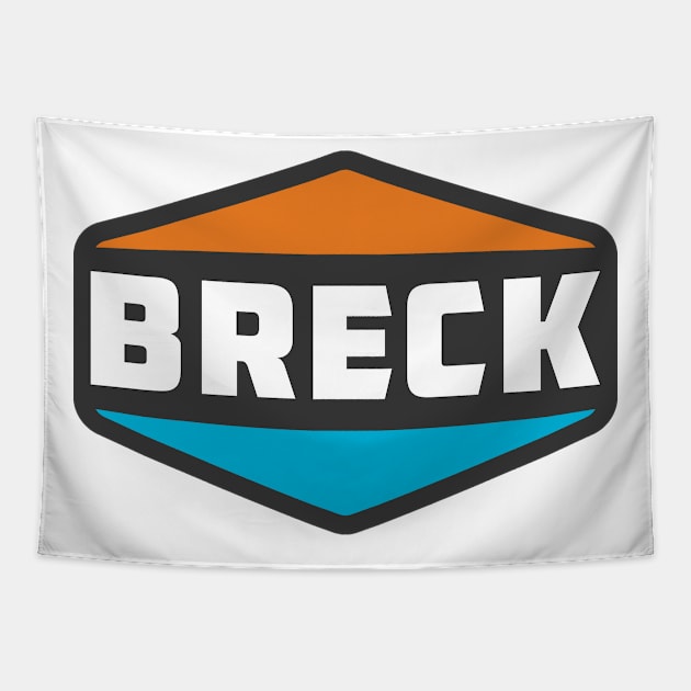 Ski Breck Skiing Breckenridge Colorado Tapestry by heybert00