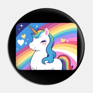 Unicorn Rainbow 04 Pin