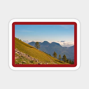 Monte Morgenleit in North Italian Alps Magnet