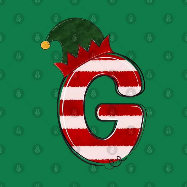 Letter G (Christmas Alphabet) by Pop Cult Store