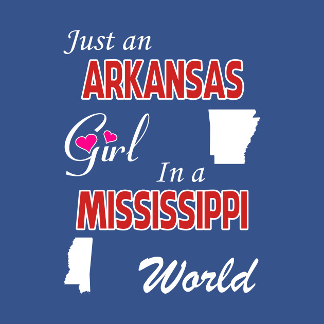 Disover Arkansas - Mississippi - Arkansas - T-Shirt