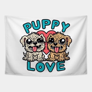 Ugly puppies Tapestry