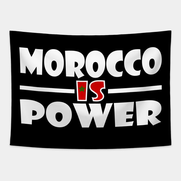 Morocco is power Tapestry by Milaino