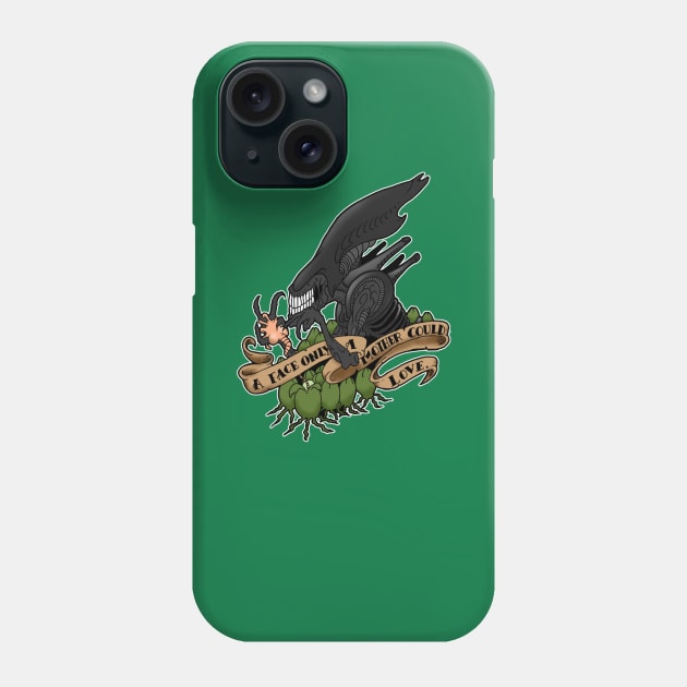 AlienMother Love Phone Case by yayzus