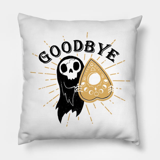 Antisocial Ghost Pillow by DinoMike