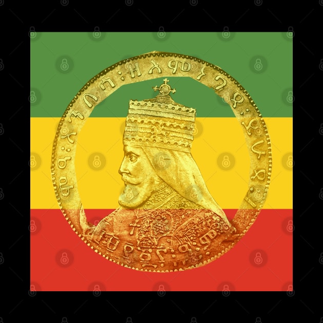 Haile Selassie King of Kings by rastaseed