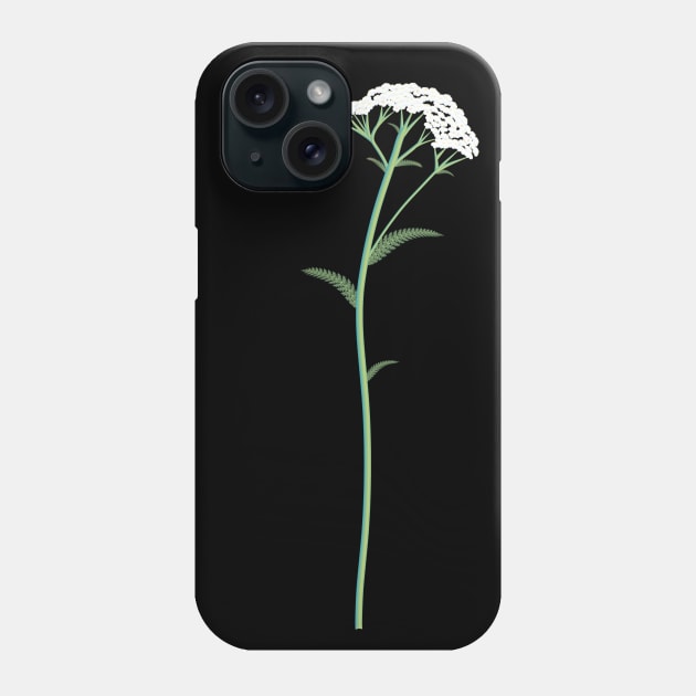 Yarrow (Achillea millefolium) Phone Case by Strong with Purpose