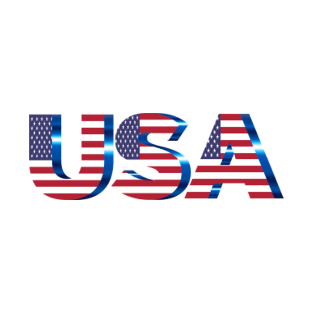 Limited Edition Exclusive Usa Flag Typography No Filters No Background